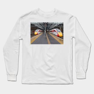 LNER Azumas at Kings Cross Long Sleeve T-Shirt